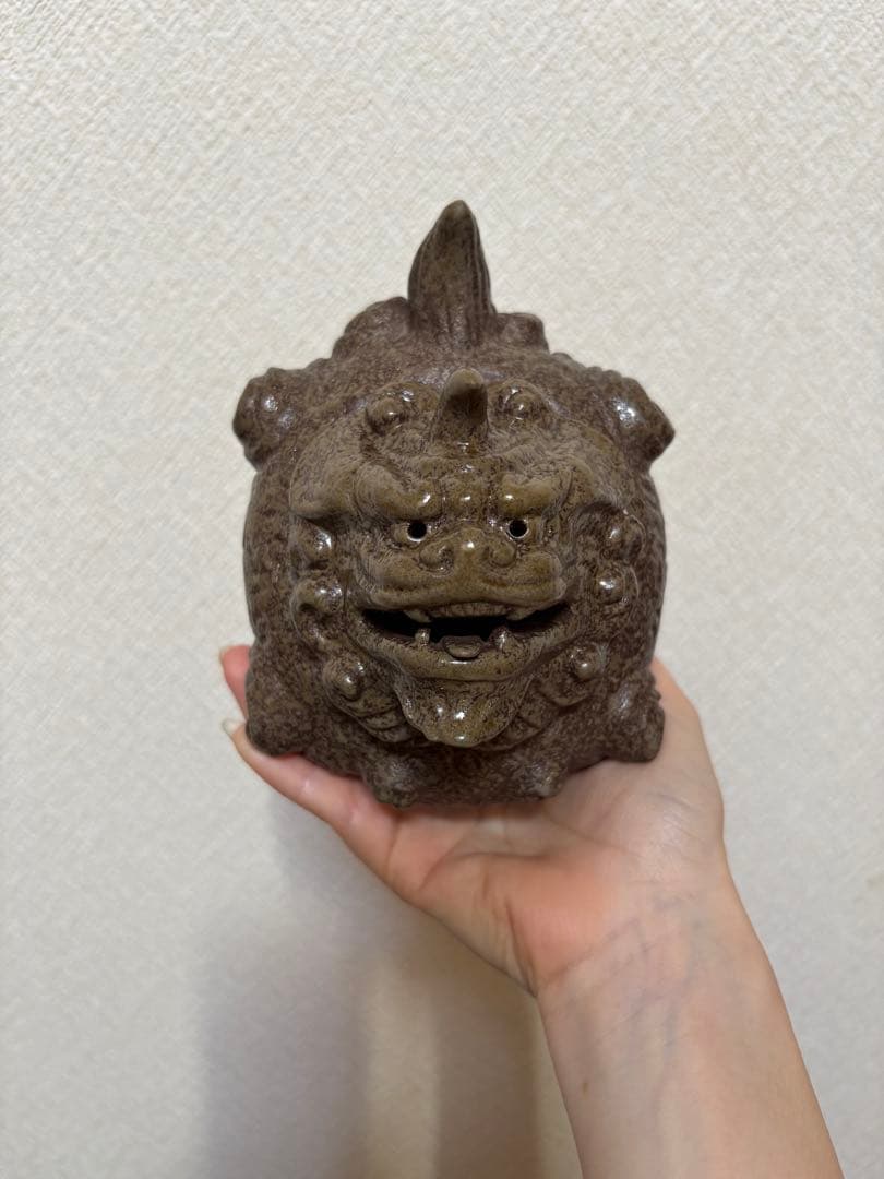 獅子　置物