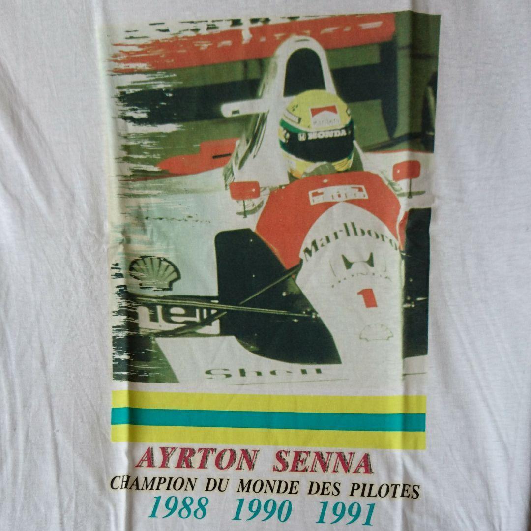 アイルトン・セナ Tシャツ マクラーレン ホンダ マルボロ 超希少品 F1