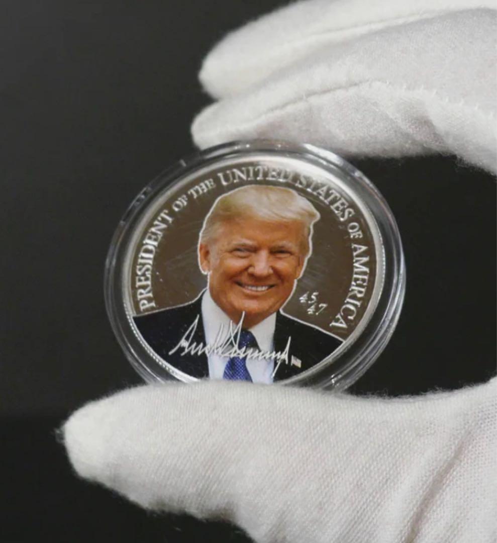 Donald J. Trump  1オンス 銀製 トランプ銀貨