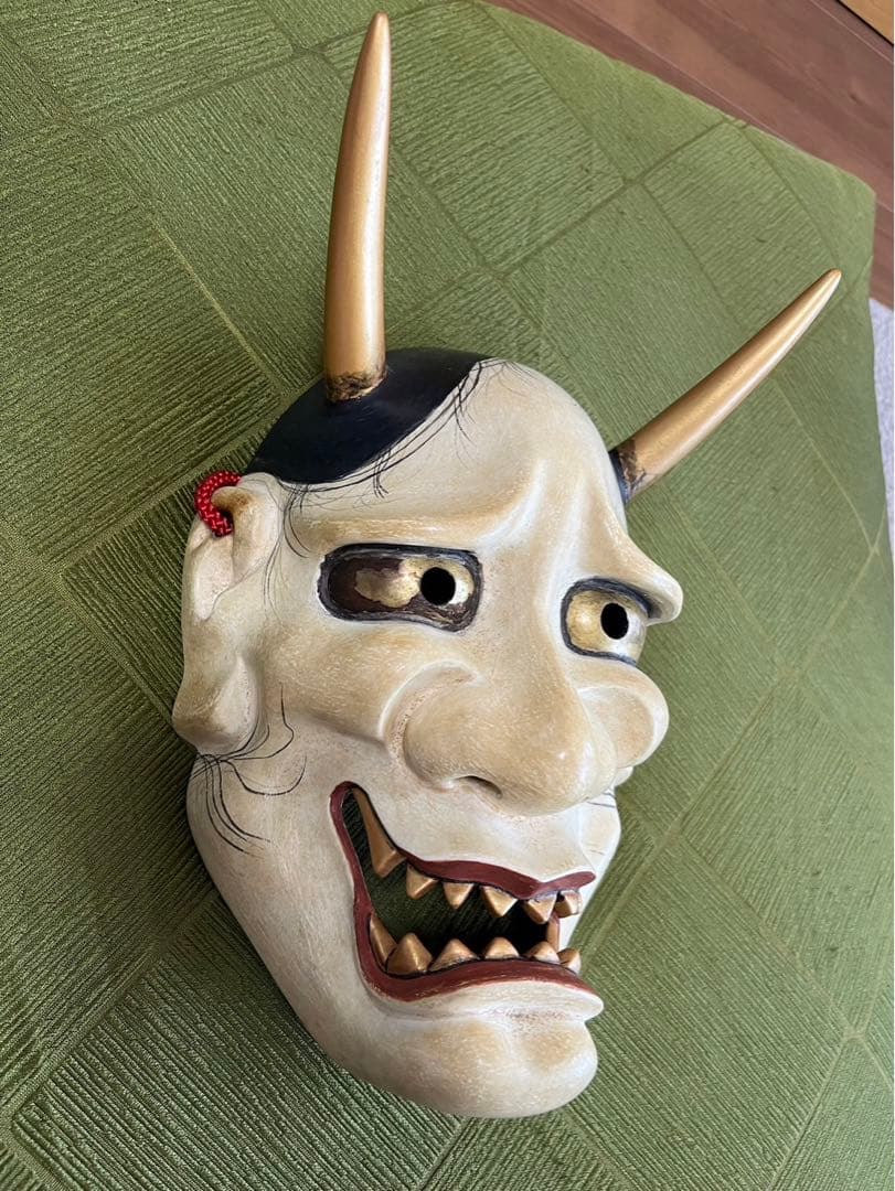 能面　白般若（しろはんにゃ）　如久