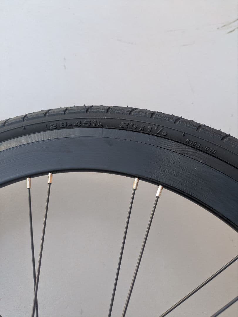 LitePro 451サイズ DB用ホイールセット　タイヤ、クイックリリース付き