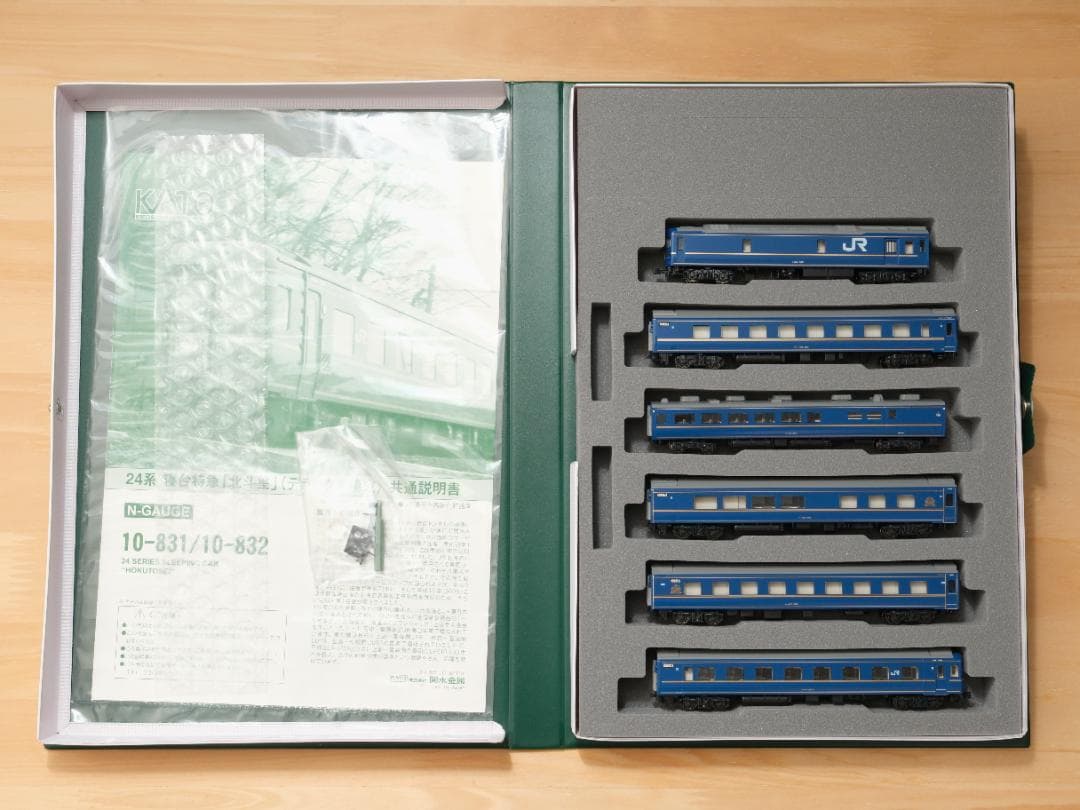 KATO 24系寝台特急「北斗星」デラックス編成 基本+増結セット