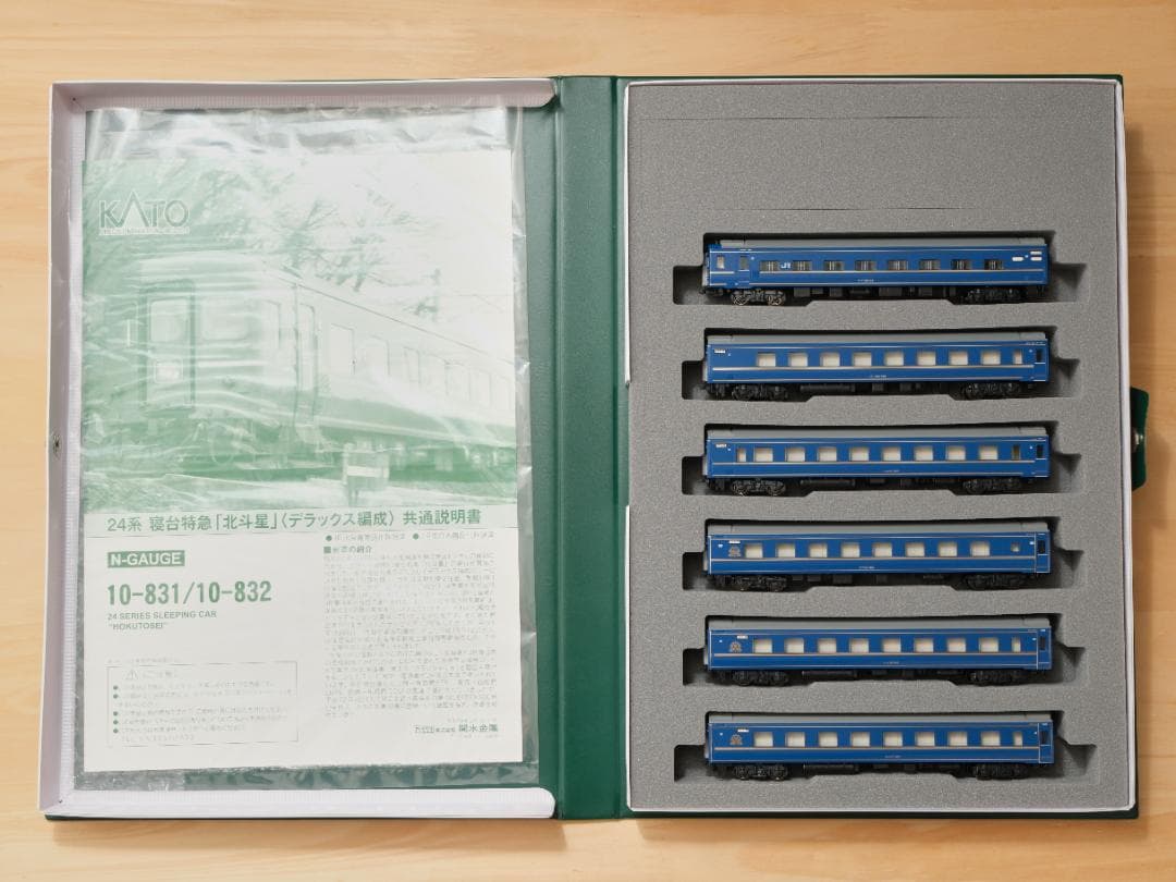 KATO 24系寝台特急「北斗星」デラックス編成 基本+増結セット