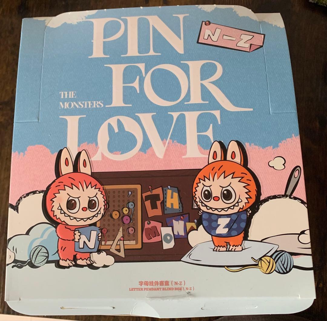 ラブブ PIN FOR LOVE アルファベット ペンダントアソートセット