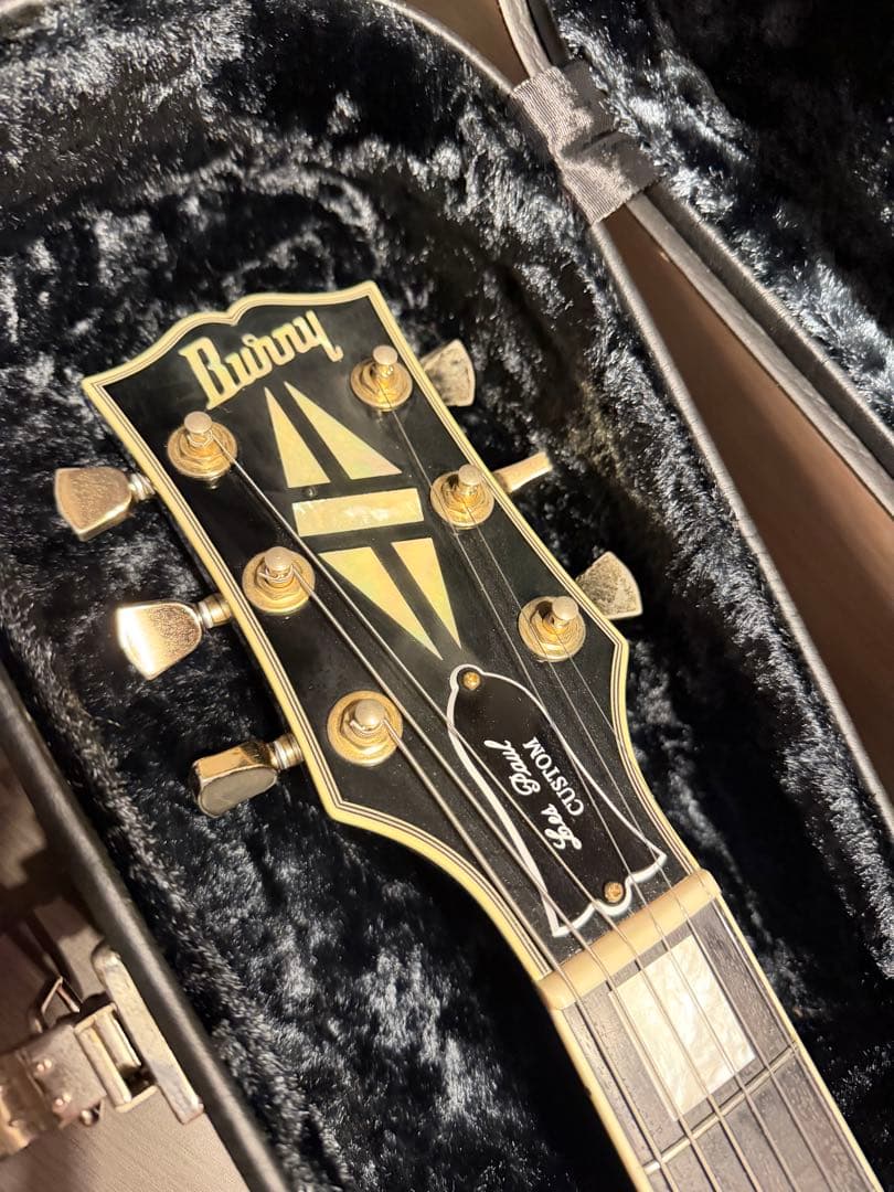 Burny レスポール カスタム 3PU バーニー　ギブソン