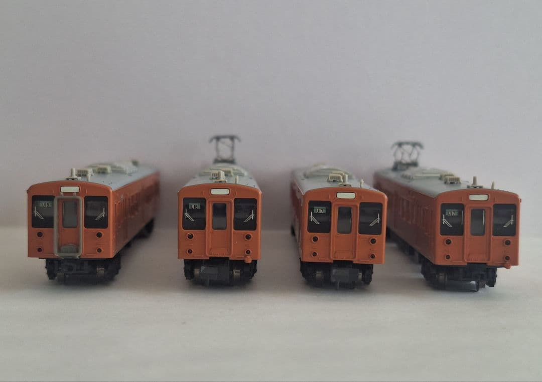 マイクロエース A-0393 105系•0番台 可部線 冷改車 朱色1号