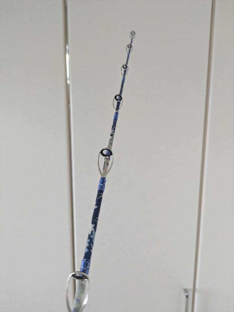 伊勢海老竿　穴釣り　テトラ釣り　布袋竹　和紙　　ハンドメイド