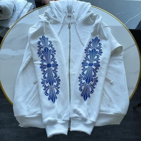 CHROME HEARTSクロムハーツ×ローリングストーンズ ジップパーカーM