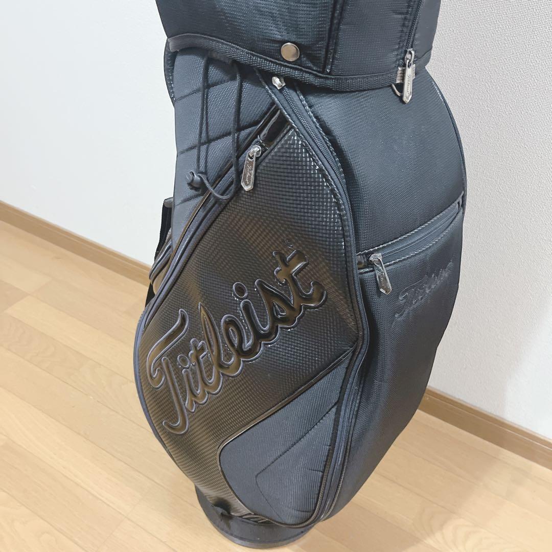 K253 Titleist タイトリスト ブラック キャディバッグ
