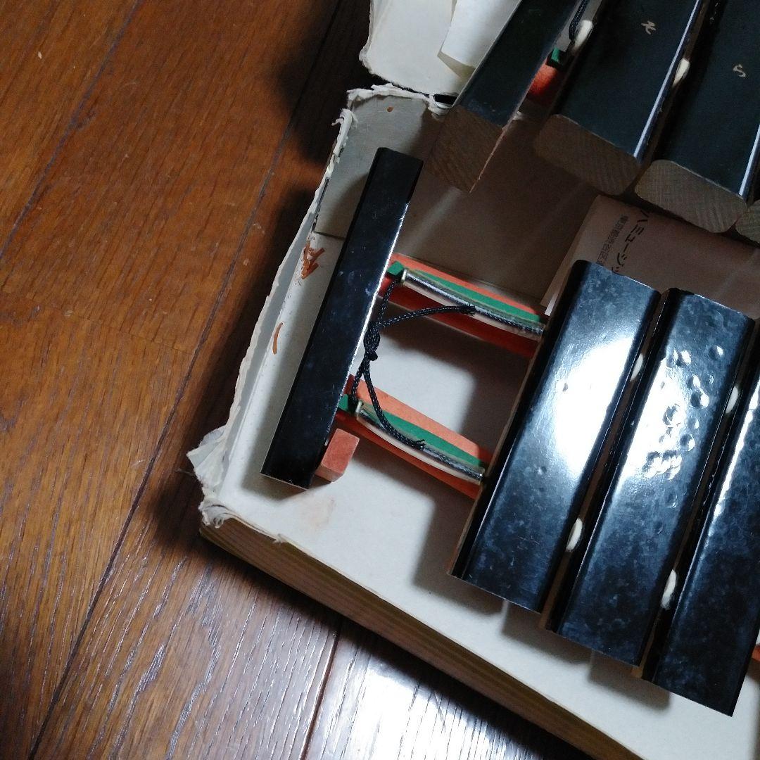 ヤマハ　木琴　１８５　中古　もっきん　モッキン　楽器　黒　ブラック　２段