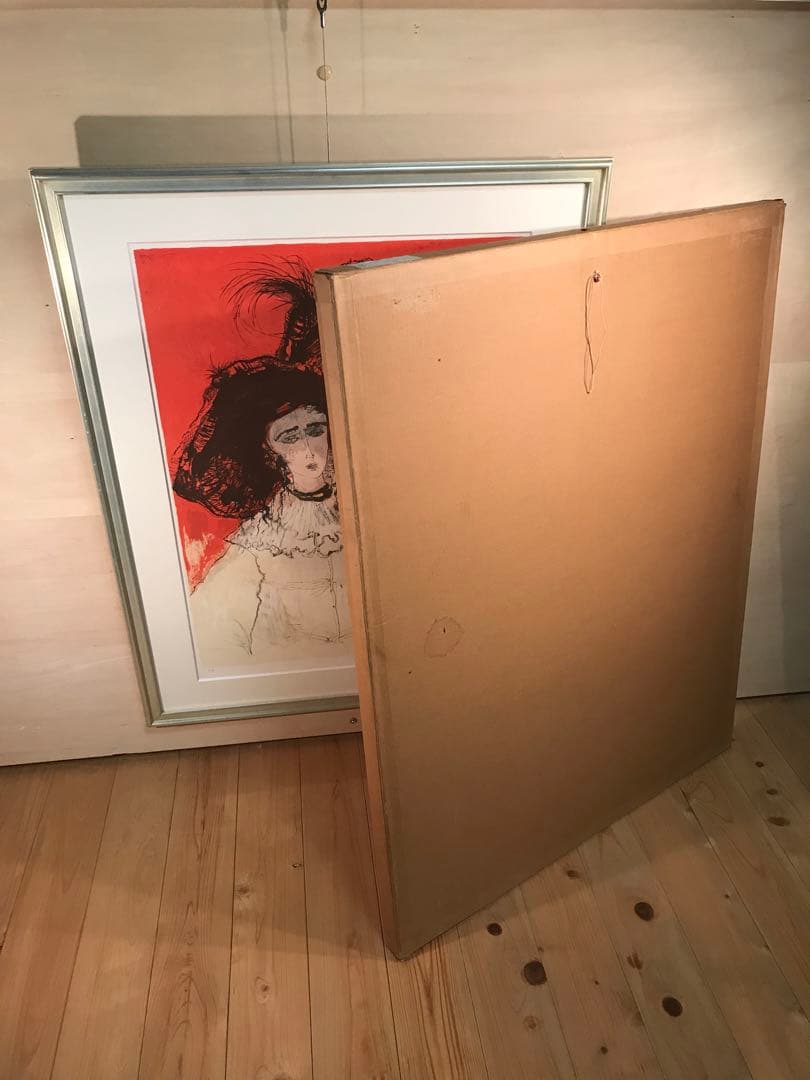 ジャンセン　「カプリーヌ」　リトグラフ　直筆サイン・エディション有り