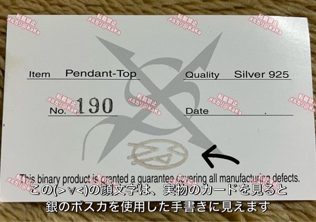 月初値下げ★HISASHIさん binary 666個限定ネックレス