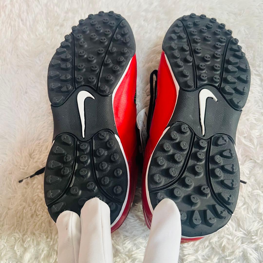 Nike トータル90 シュート 24.5cm レッド/グレー 新品タグ付き