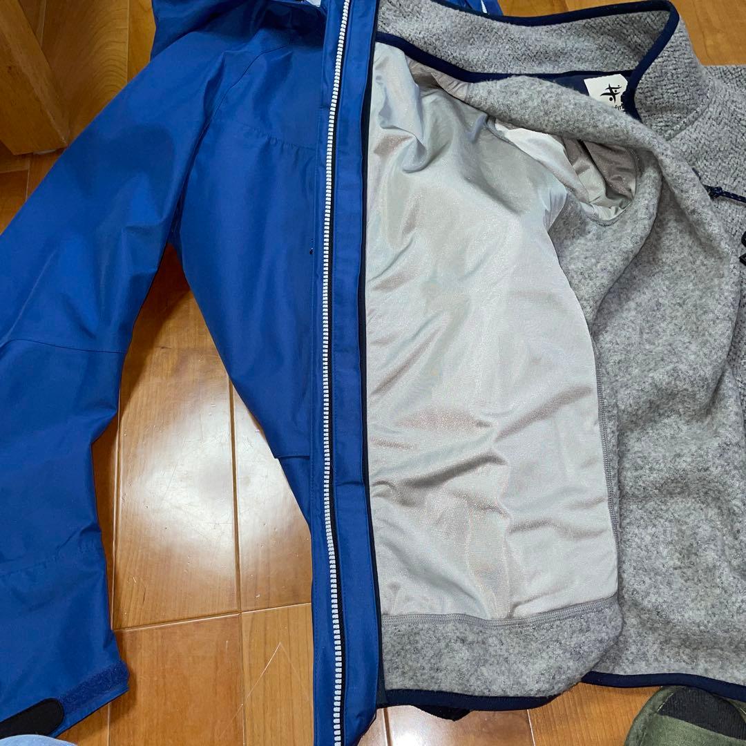 Foxfire レインスーツ ジャケット＆パンツ&フリース（着脱可）