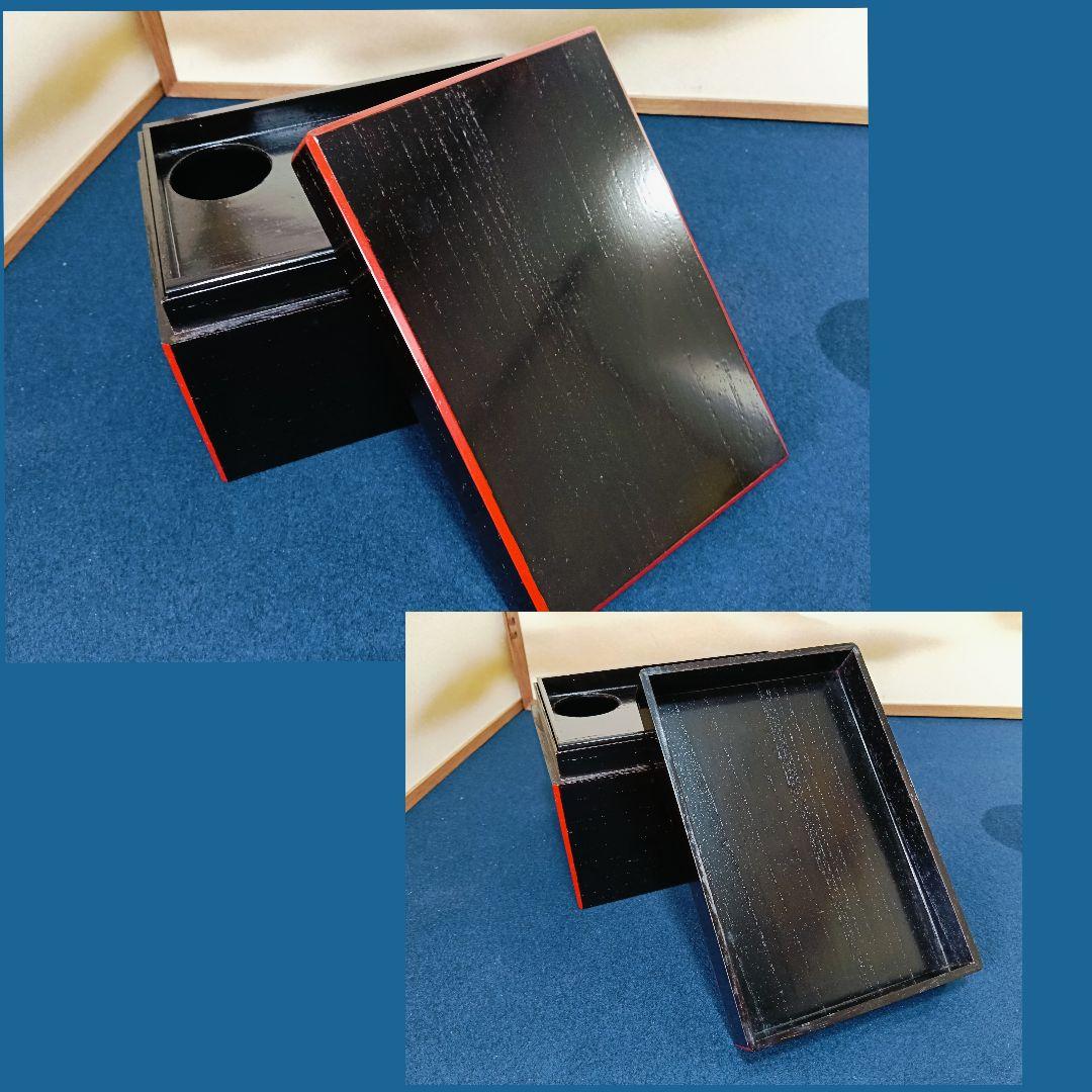 AL52 茶道具 茶箱 野点 小物7点 ミニ結界付 専用紙箱入