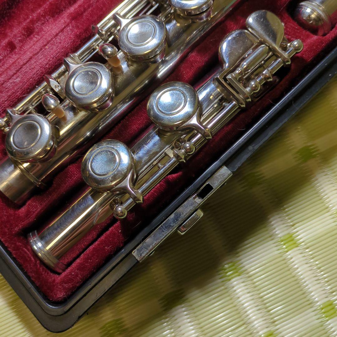 ヤマハフルート本体 YFL-211Ⅱ ケース・バッグ・掃除棒付き