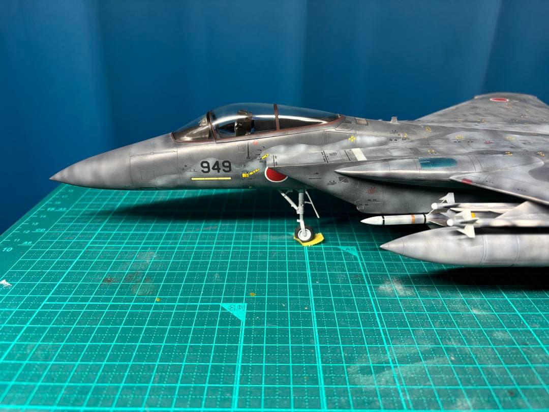 戦闘機　プラモデル完成品　ハセガワ　1/48 F-15J イーグル　航空自衛隊
