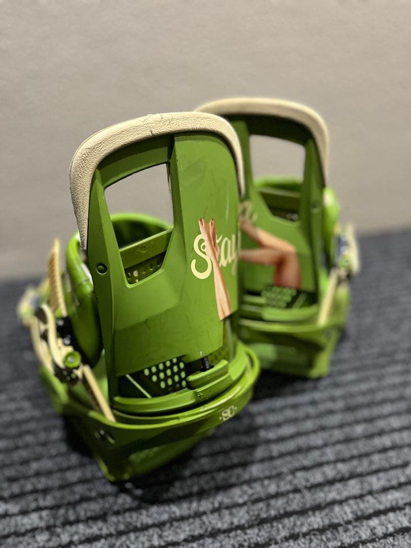 スノーボード BURTON STAY CALM BOMBER GREEN L