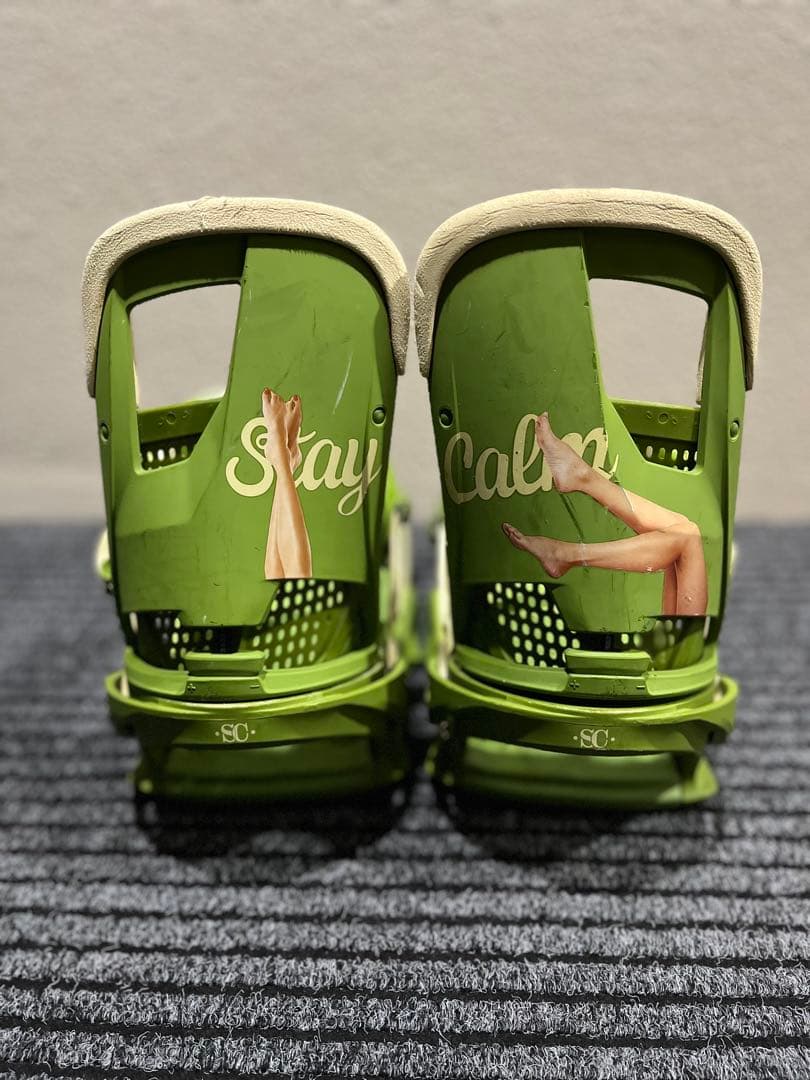 スノーボード BURTON STAY CALM BOMBER GREEN L