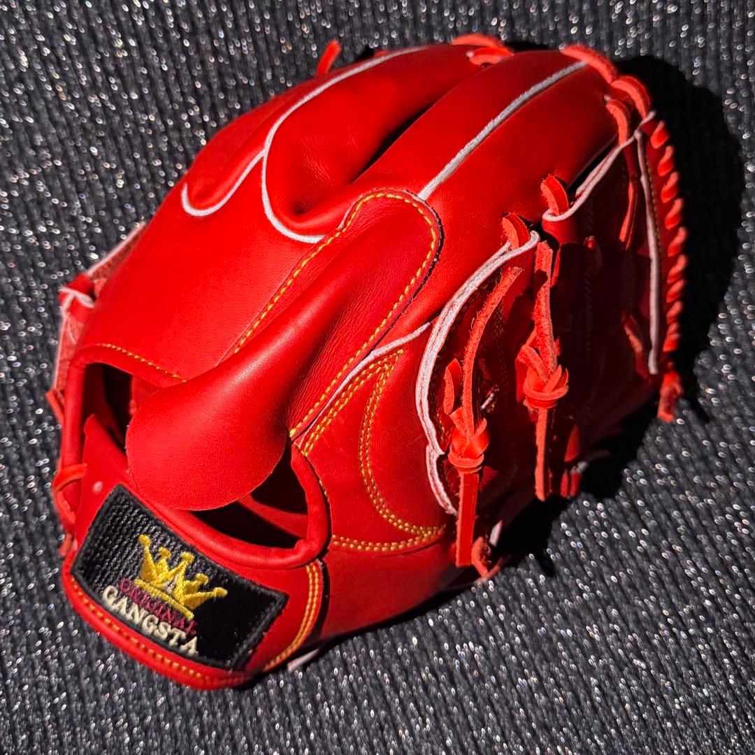 硬式・軟式兼用グラブ【投手用　縦型】