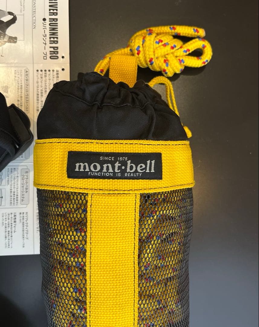 【未使用】リバーランナープロM②&使用1回スローロープ22m #ライフジャケット