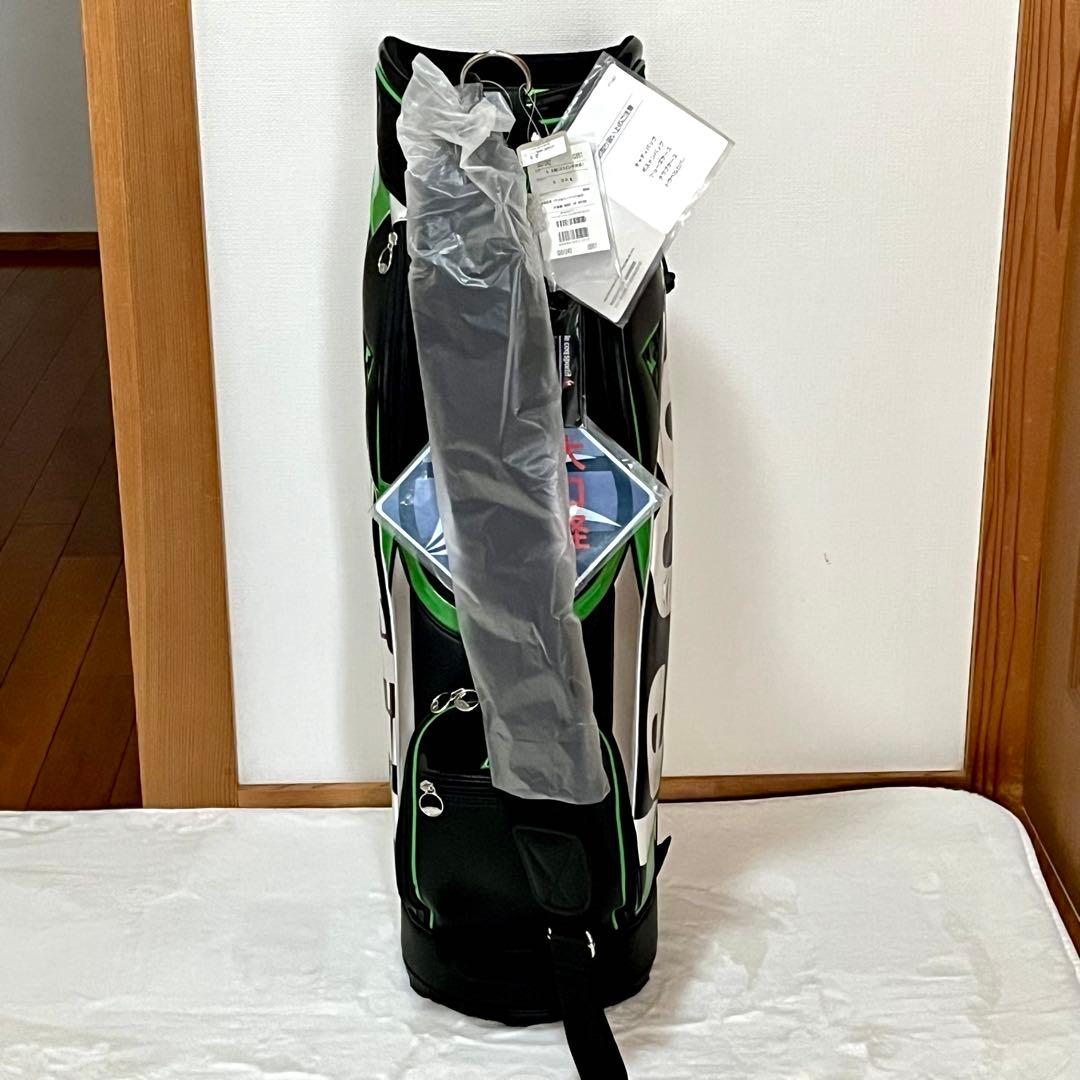 【未使用品】ルコックle coq キャディバッグQQ1242 グリーン