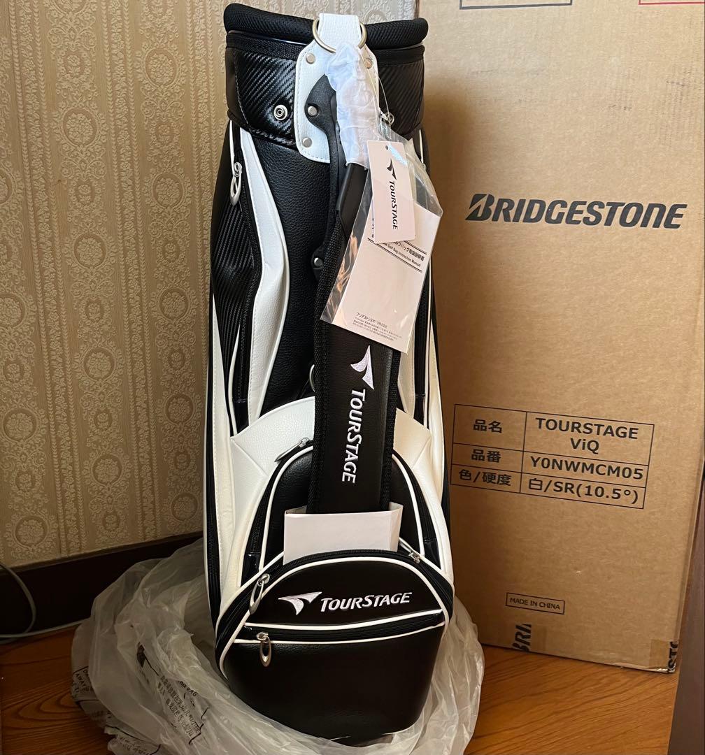 TOURSTAGE ViQ ゴルフバッグ キャディバック　新品未使用　匿名配送