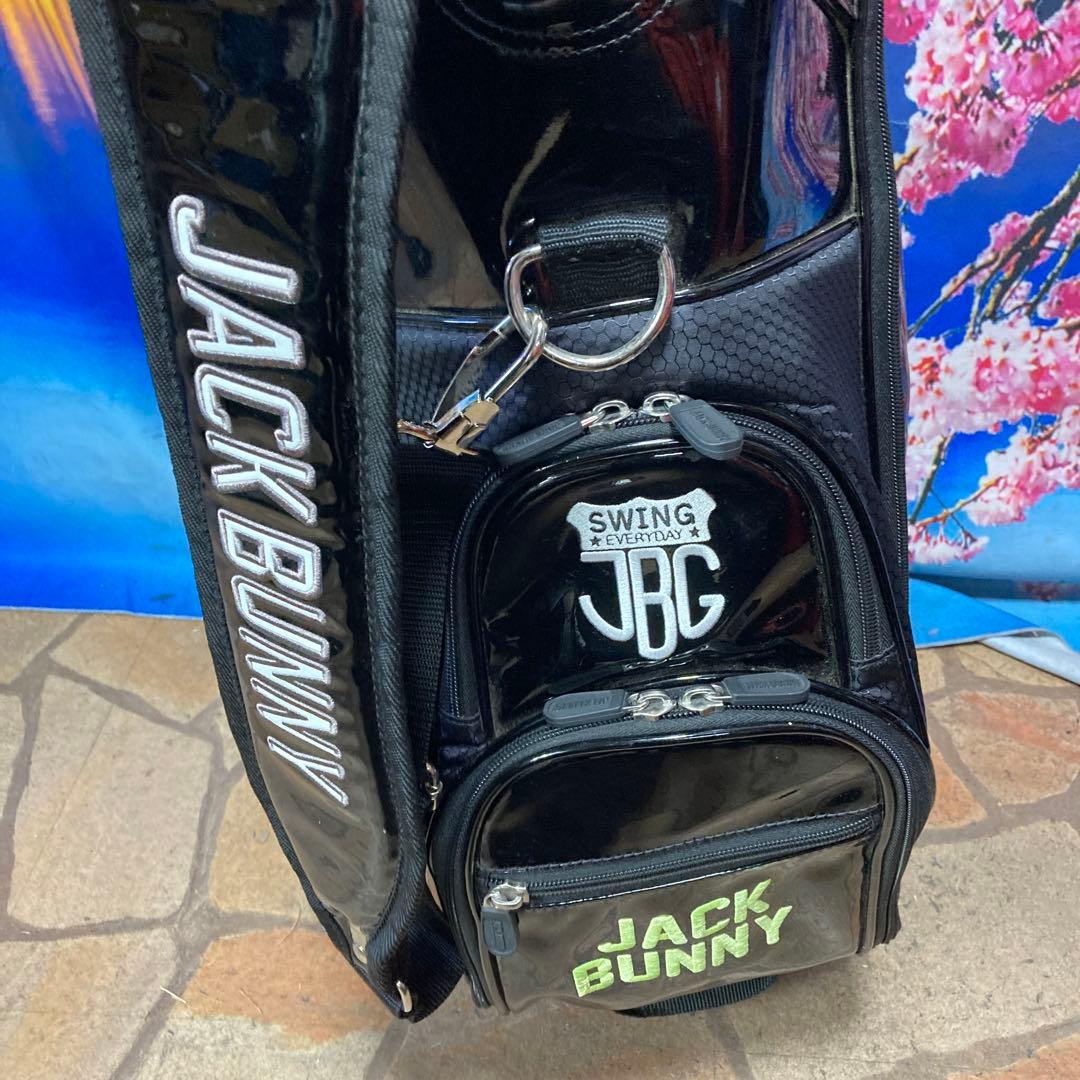 寶BU-1091 美品！ JACK BUNNY キャディバッグ ブラック