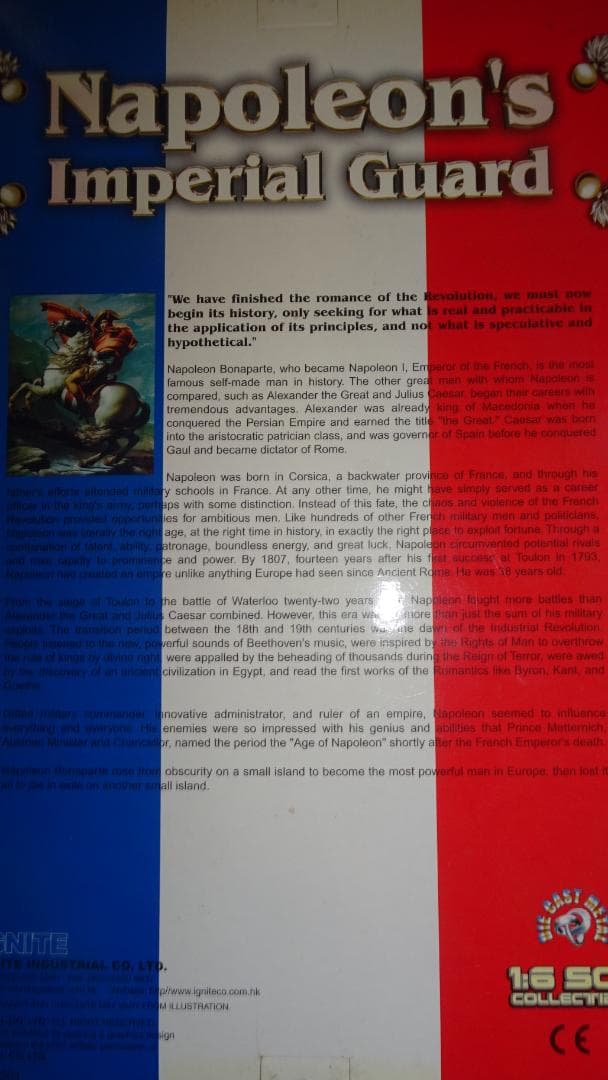 IGNITE 1/6スケール コレクタブルアイテム ナポレオンの近衛兵
