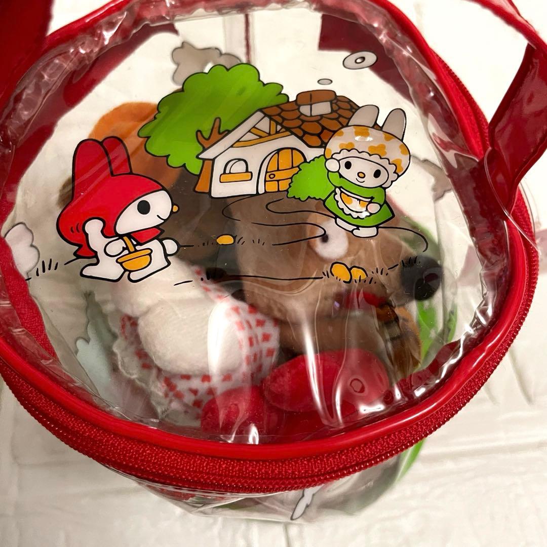 ♡希少♡限定70年 サンリオ マイメロディ ポーチ入りマスコットセット 赤ずきん