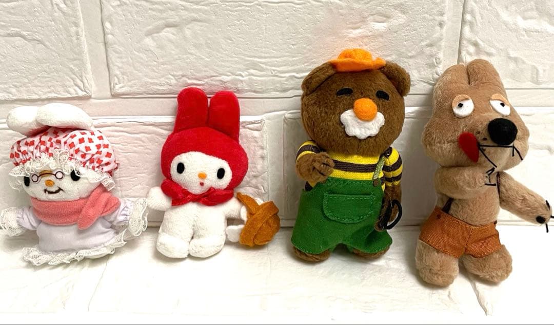 ♡希少♡限定70年 サンリオ マイメロディ ポーチ入りマスコットセット 赤ずきん