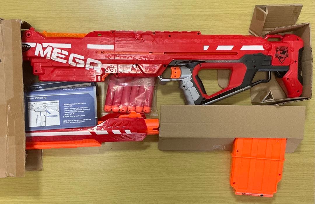 【貴重】NERF メガセンチュリオン オレンジトリガー