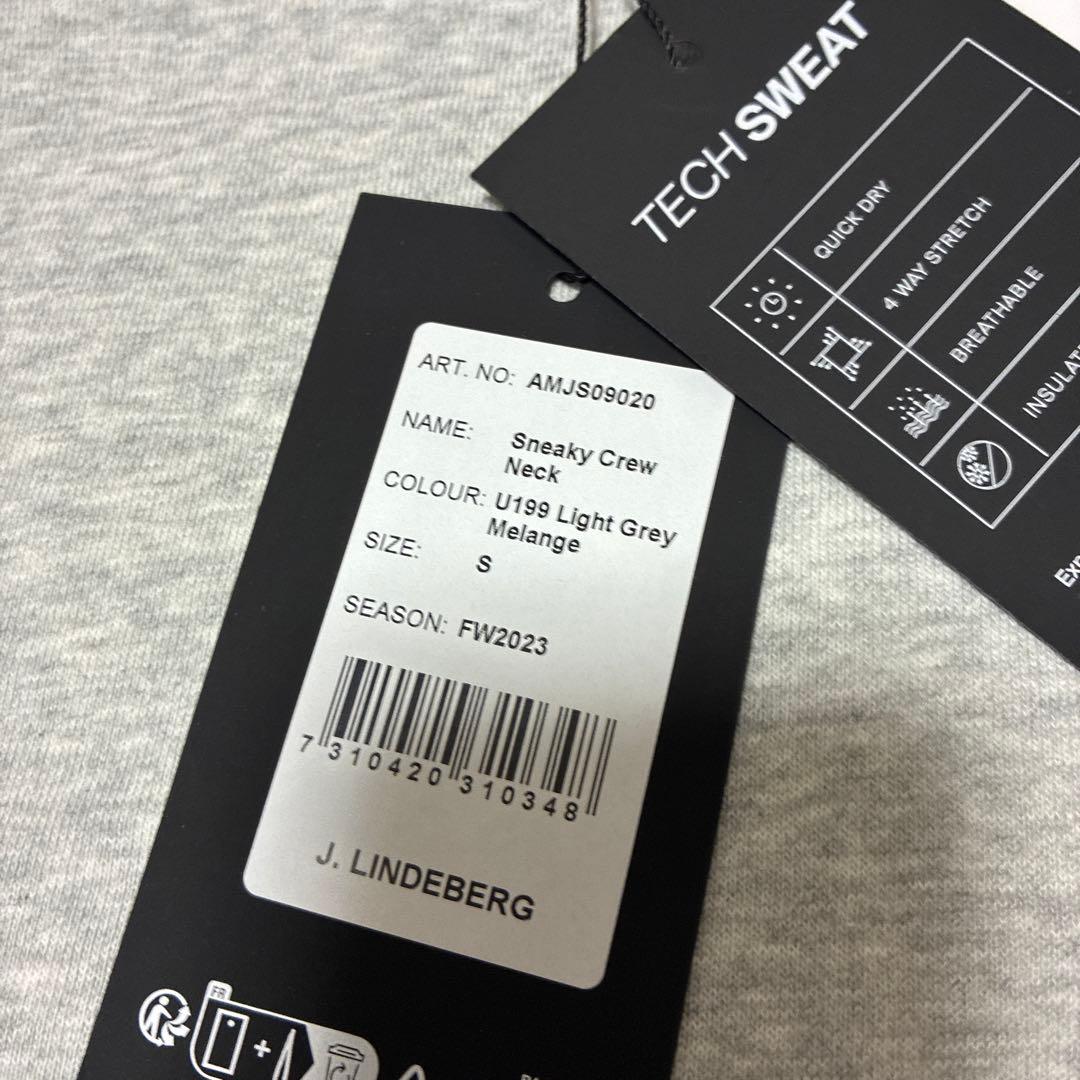 未使用 jリンドバーグ スウェット CrewNeck トレーナー S 定価約3万