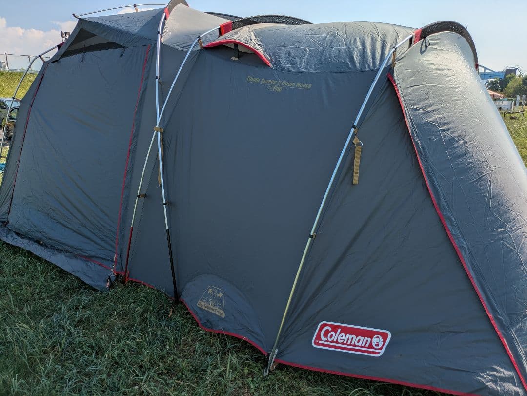 美品Coleman Tough Screen 2 Room House限定カラー