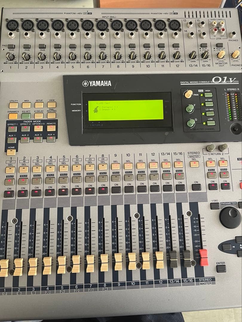 値下げ交渉ok YAMAHA O1V（MY8-AT付き）デジタルミキサー