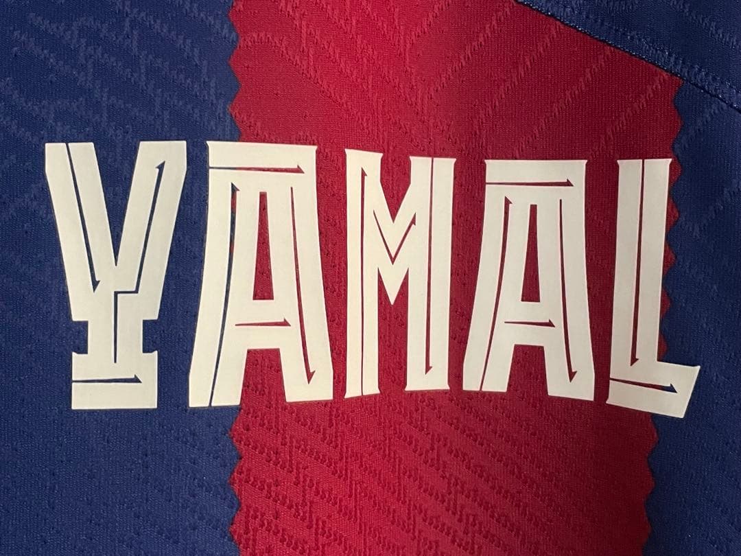 【タグ付き正規品】オーセンティック バルセロナ 23-24 ラミン ヤマル 27