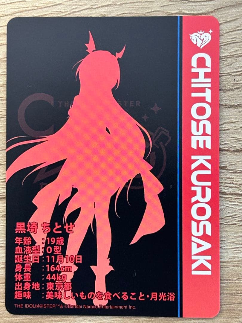 アイドルマスターシンデレラガールズ　カードフォリオVol.2 黒崎ちとせ　MR
