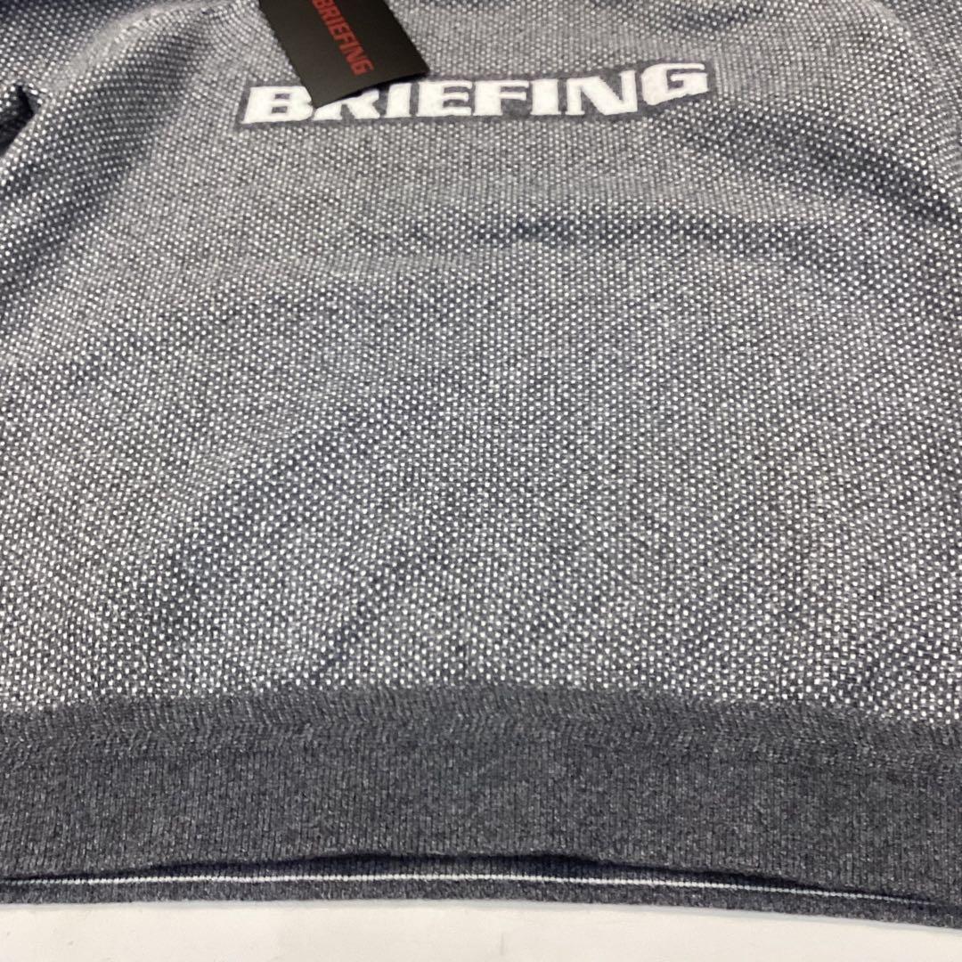 BRIEFING 新品　BIRDS EYE LOGO CREWNECK KNIT