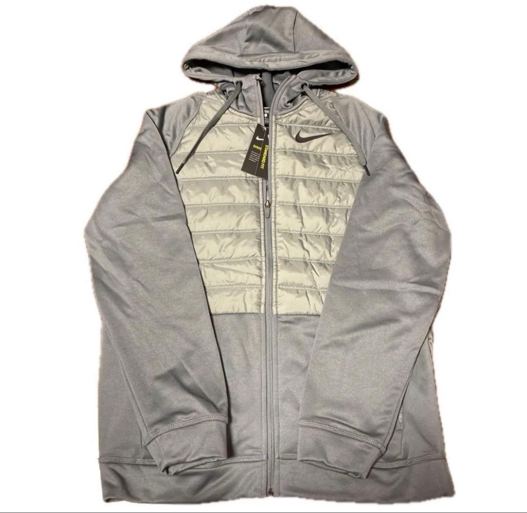 Nike フード付きジャケット グレー