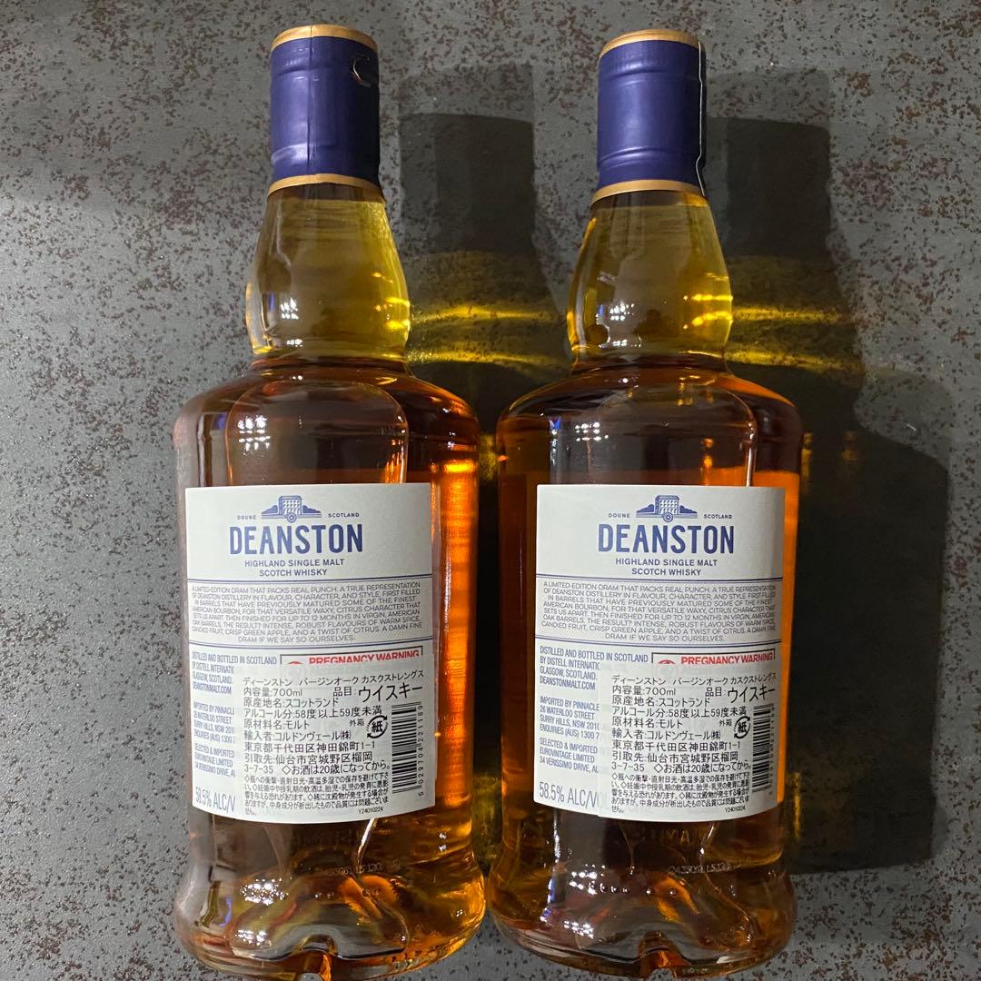 〈DEANSTON〉VIRGIN OAK CASKSTRENGTH②本