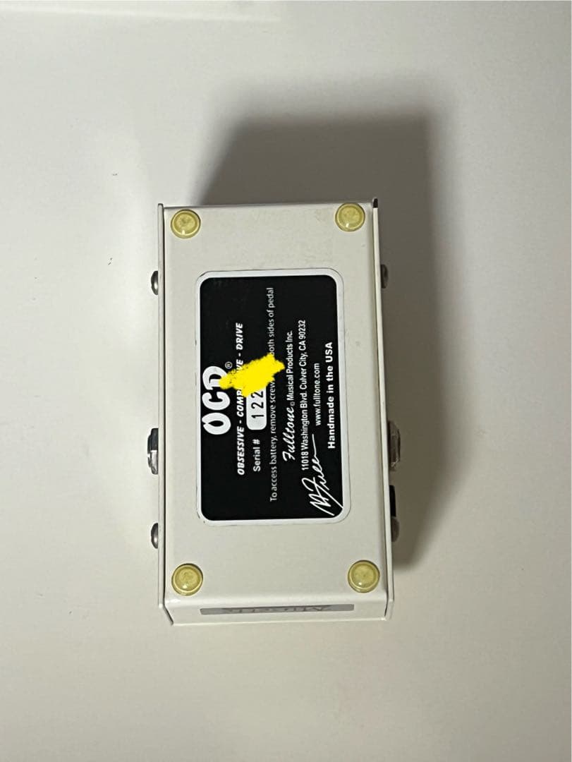 【希少】 v1.3 ocd fulltone RICOサイン有 正規品