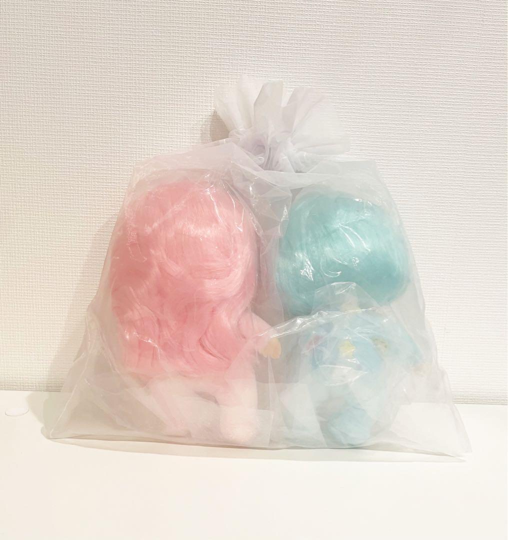 Sanrio キキララ ソフビドール パフポフ ぬいぐるみ リトルツインスターズ