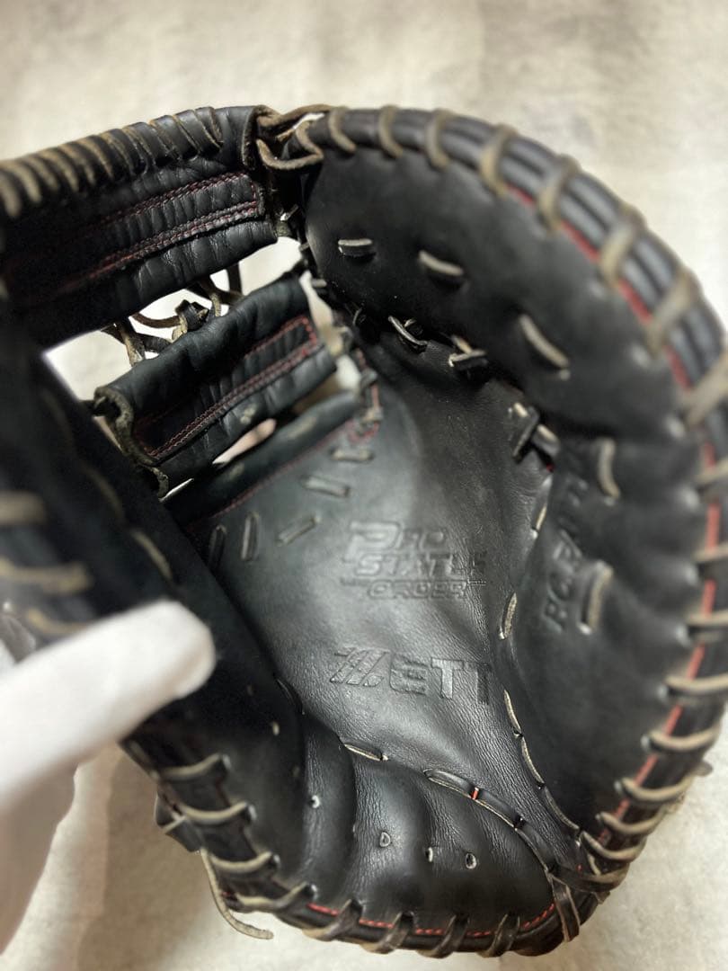 ZETT PROSTATUS 野球グローブ 右手用 黒