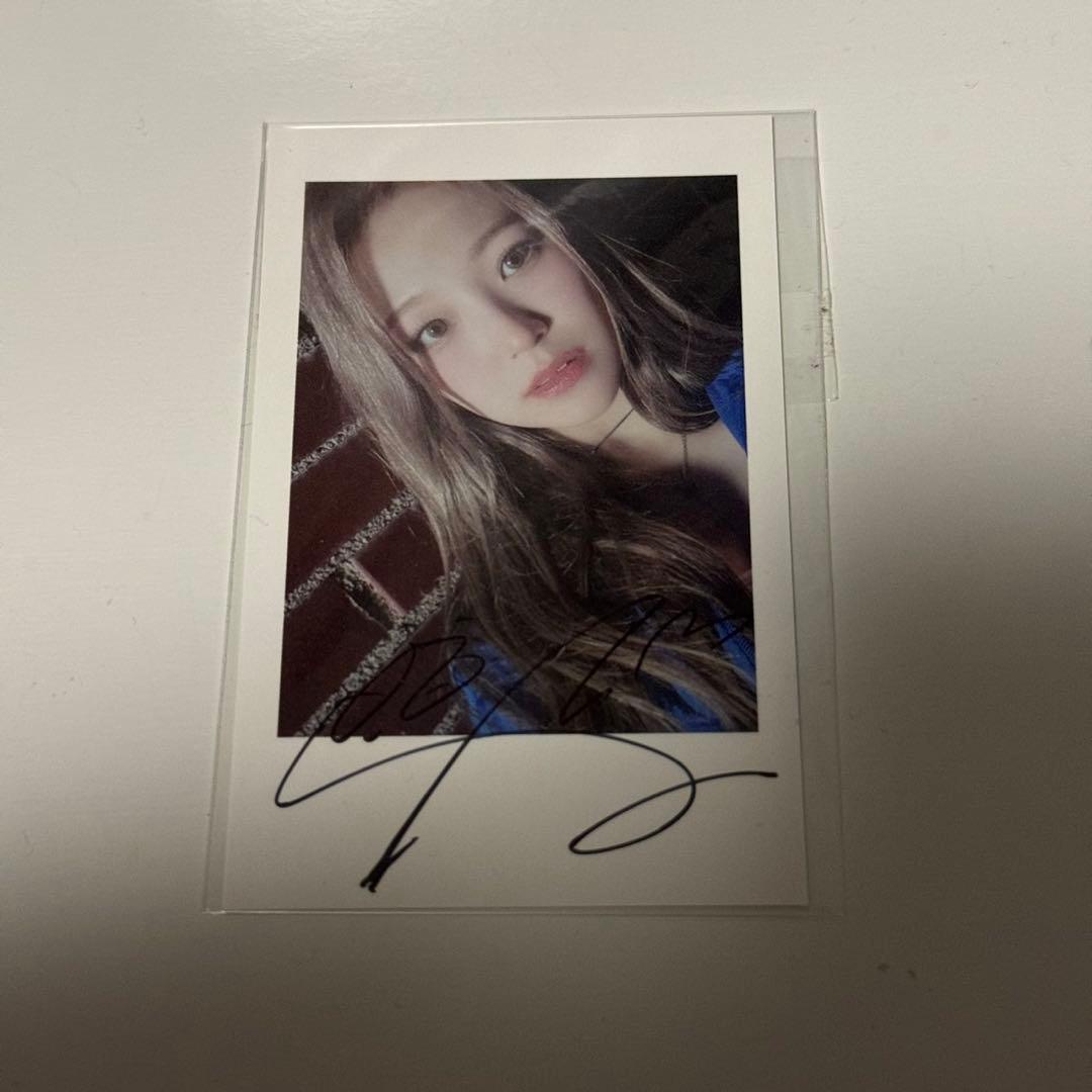 fromis_9 ジホン サインチェキ 直筆