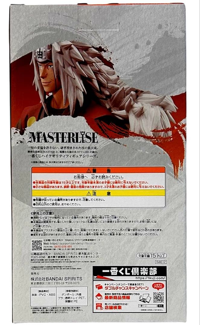 新品未開封！　一番くじ ナルト　NARUTO 疾風伝　伝説の三忍 ABC賞セット