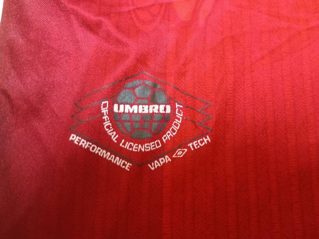 アンブロ　マンチェスターユナイテッド ベッカム　ユニフォーム上下セットumbro