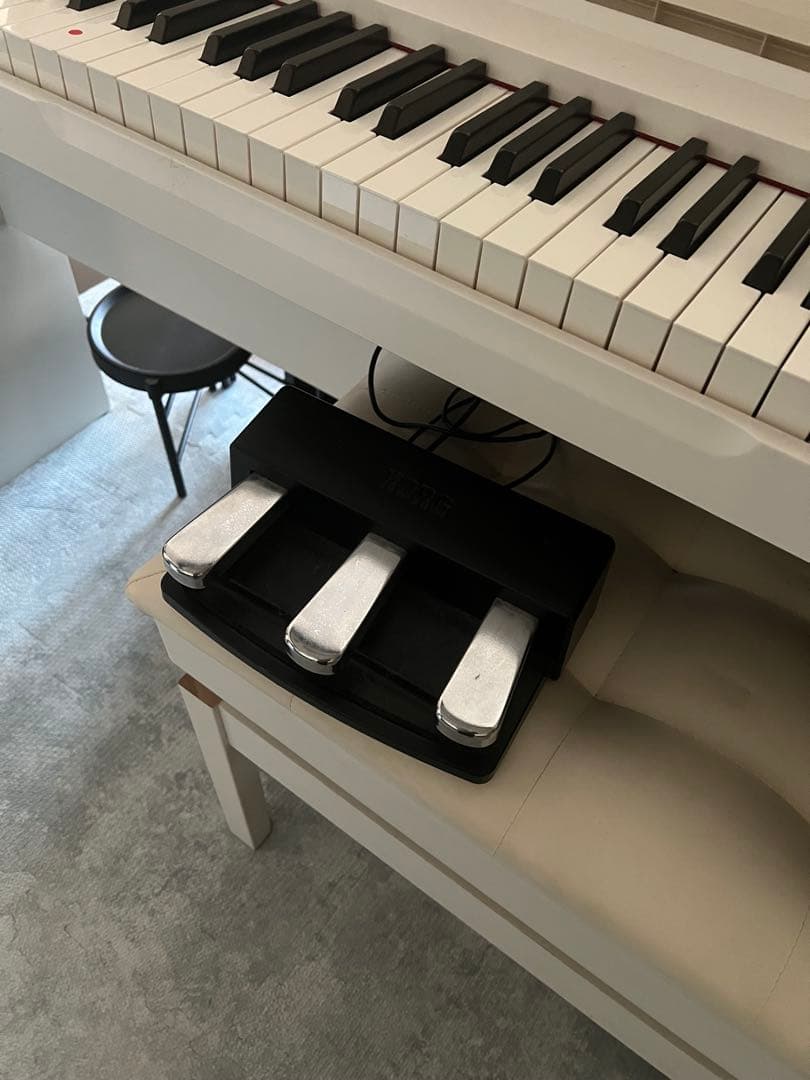 KORG LP-180 ホワイト 電子ピアノ➕椅子付