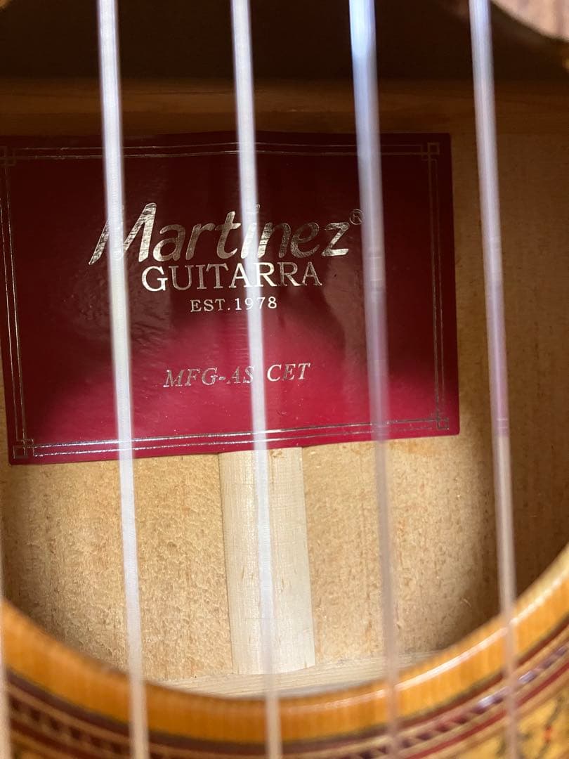 MARTINEZ MFG-AS CET エレガット フラメンコギター【新品弦】