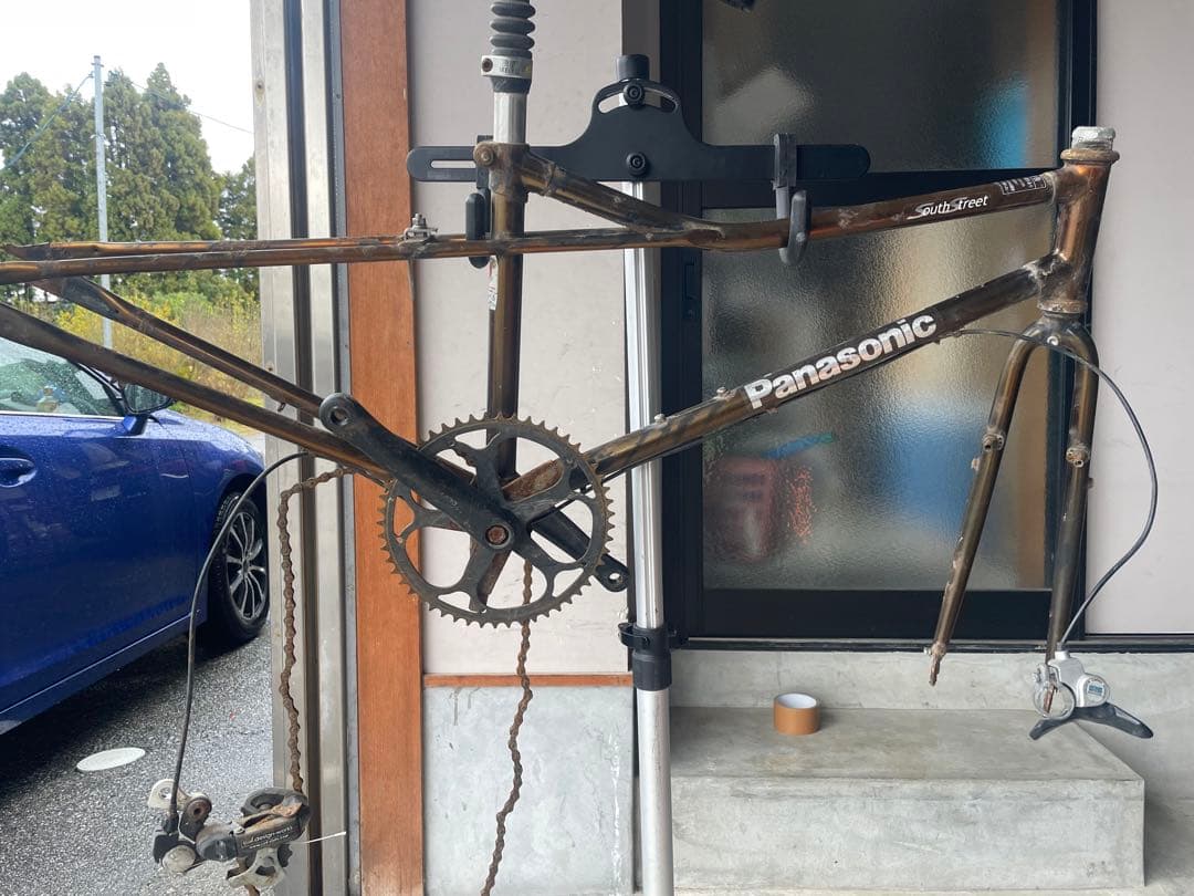 パナソニック　フレーム　クロモリ