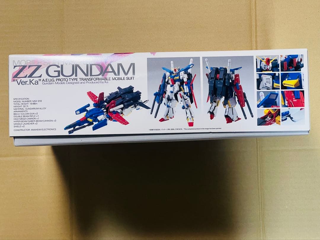 MG ダブルゼータガンダムVer．Kaプレミアムデカール付属